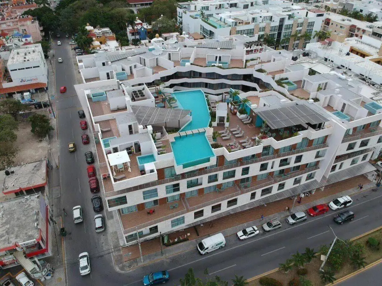 アパート プレヤデルカーメンEstupendo Departamento Playaアパートメント メキシコ